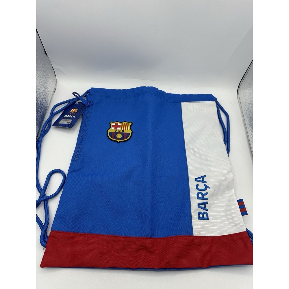 FC Barcelona Gym Sack Drawstring Backpack Blue Grenade – Official FCB - NWT